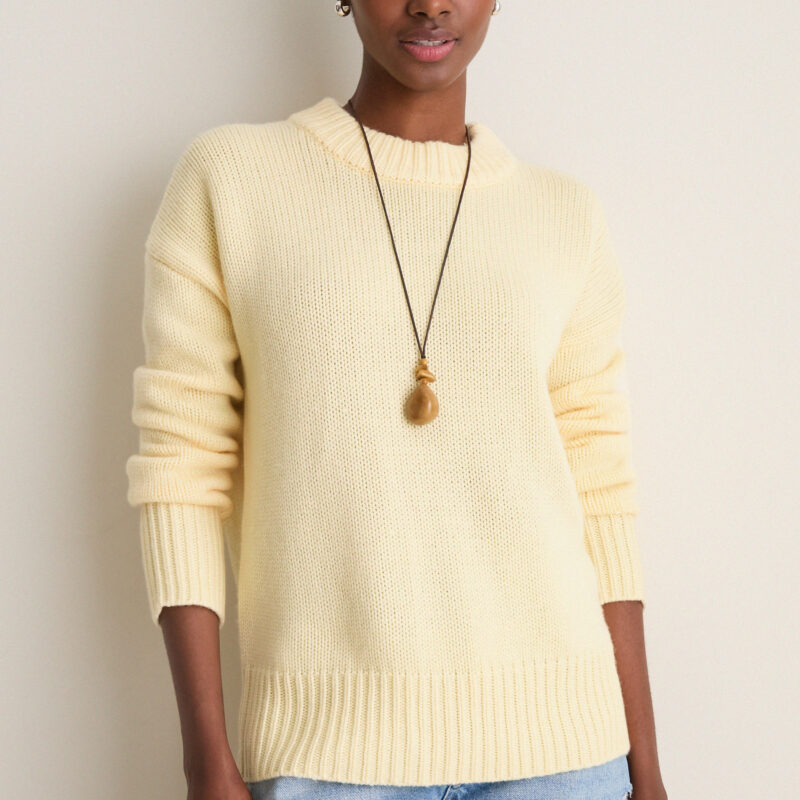Butter Solid Marin Sweater La Ligne