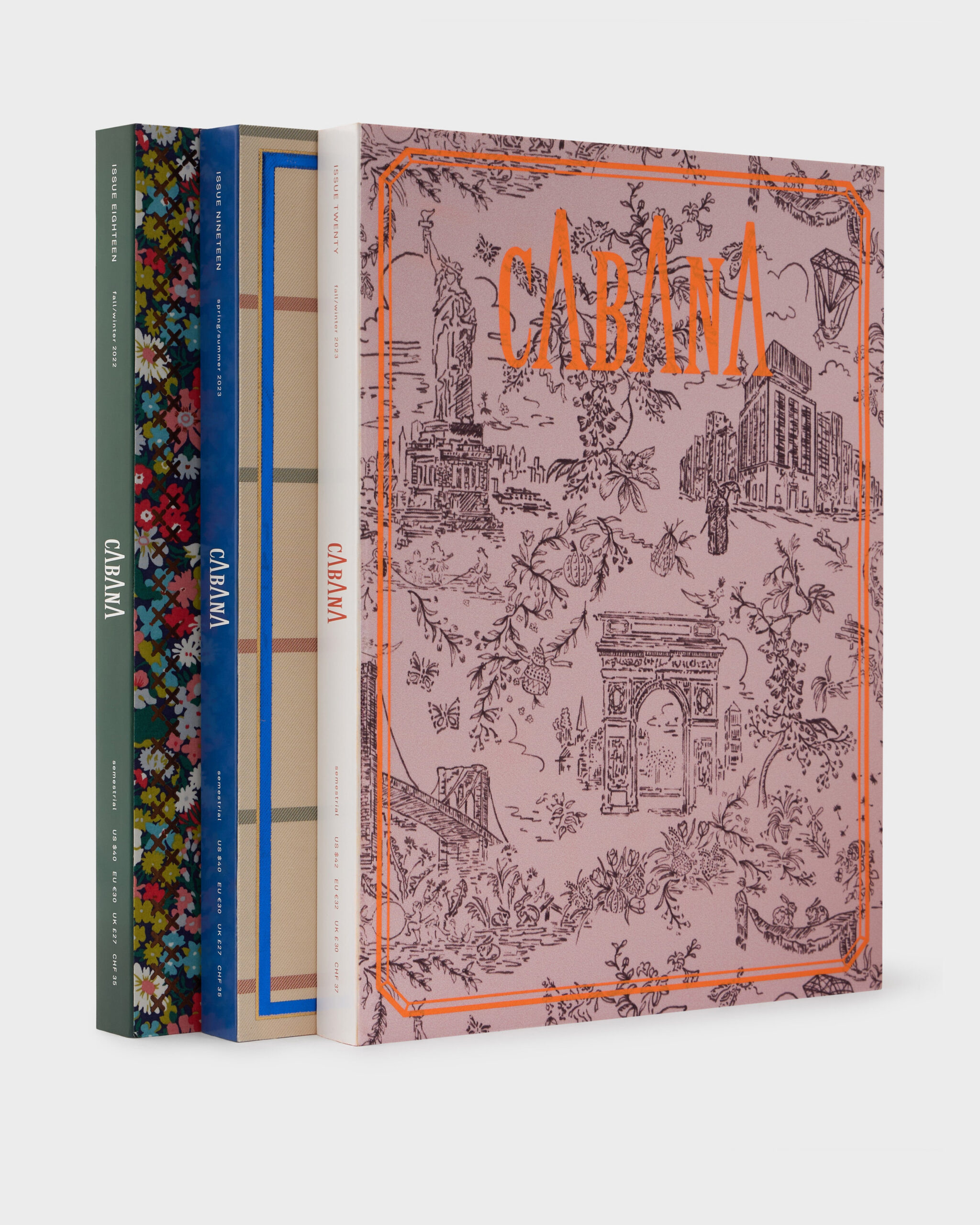 Cabana Magazine Trilogy: Three Homes of Cabana (Issue 18-20) Cabana Magazine