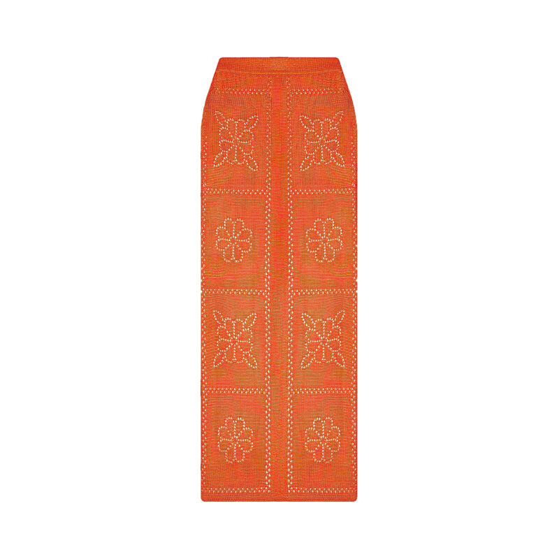 CALLE DEL MAR | Floral Tile Skirt CALLE DEL MAR