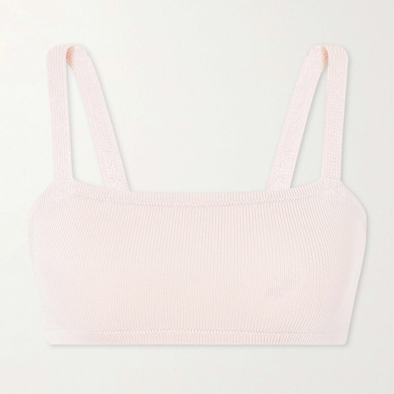 CALLE DEL MAR | Stretch-Knit Bralette - Pink Size
