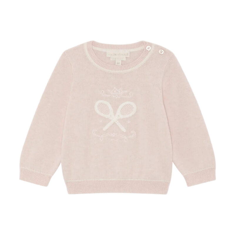 Camille Tennis Baby Jumper in Pink Marie-Chantal