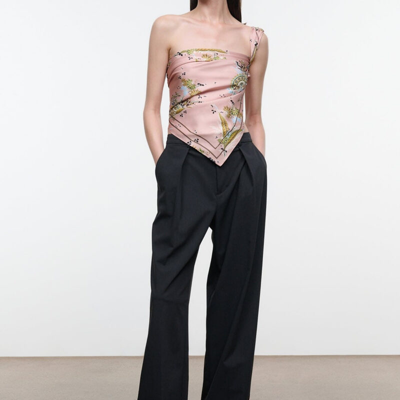 CECILE SILK SCARF | TAPESTRY ROSE Staud