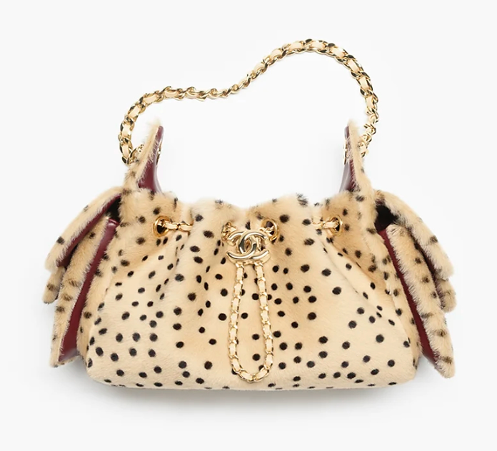 Chanel 25 Mini Handbag Lambskin Gold Tone Metal