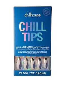 Chillhouse Catch The Crown Long Almond Chill Tips Press-on Nails from Revolve.com