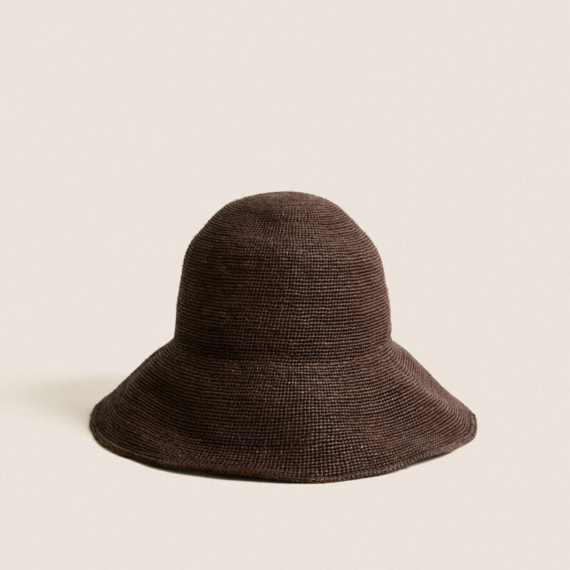 Chocolate Teagan Hat Janessa Leone