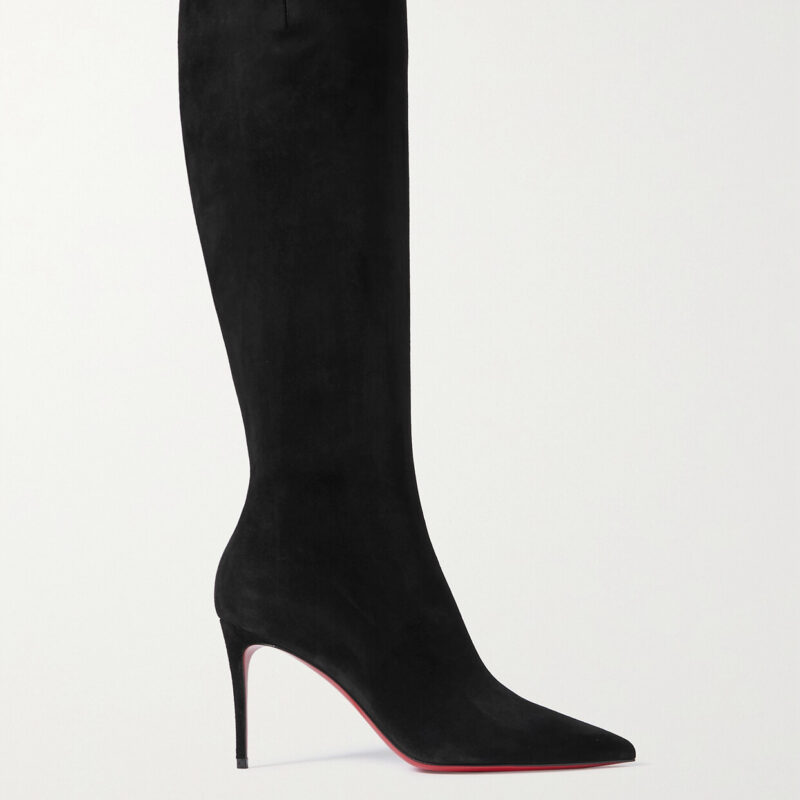 CHRISTIAN LOUBOUTIN | Kate Botta 85 Suede Knee Boots