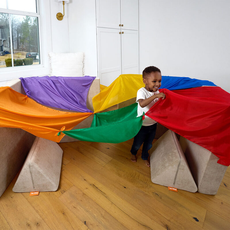 Classic Playsilks, Set of Six Nugget Couch