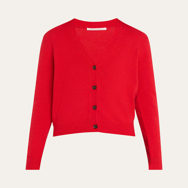 Classic V-Neck Cashmere Cardigan Bergdorf Goodman