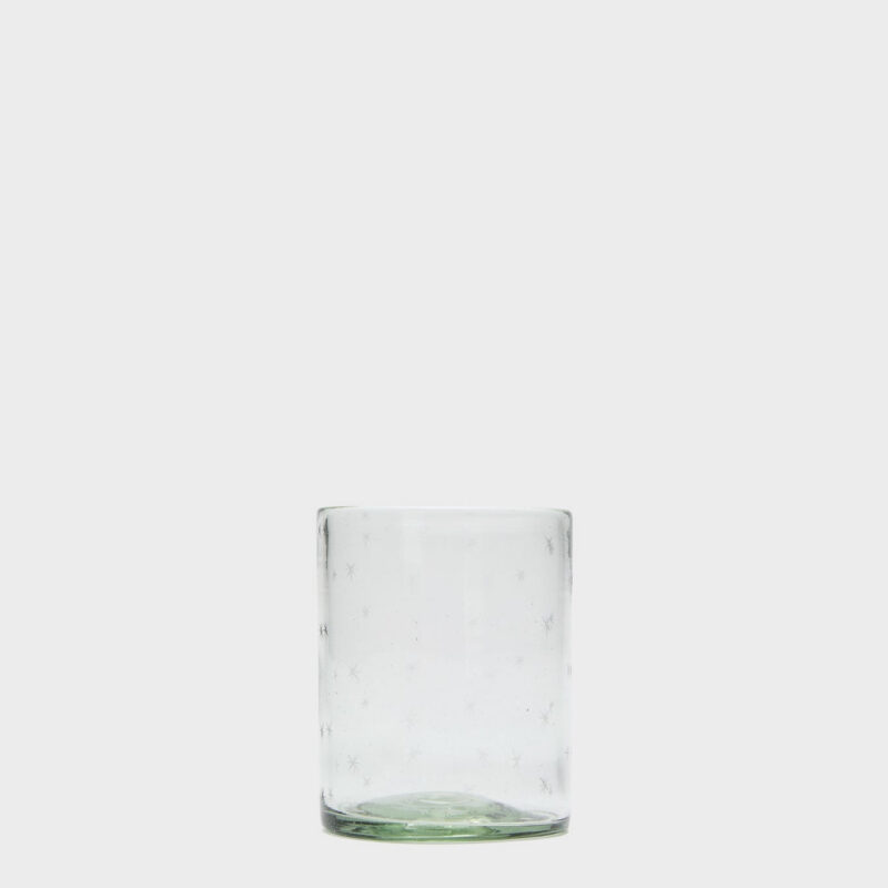 Clear Starry Night Rocks Glass Half Past Seven