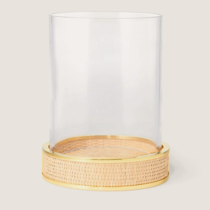 Colette Cane Hurricane with Glass AERIN