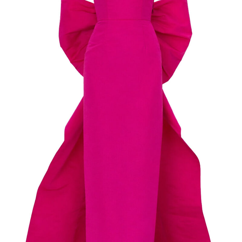 Colette Silk Faille Column Gown Alexia Maria Collection