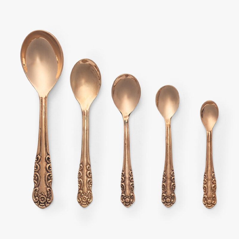 Coppermill Kitchen Embossed Measuring Spoons McGee & Co