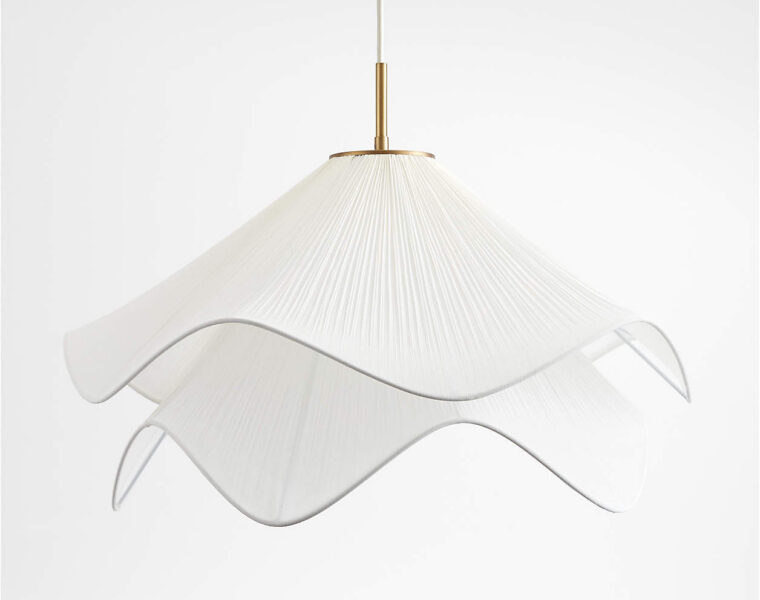 Crate & Barrel | Lia Pendant Light with Shade 30"