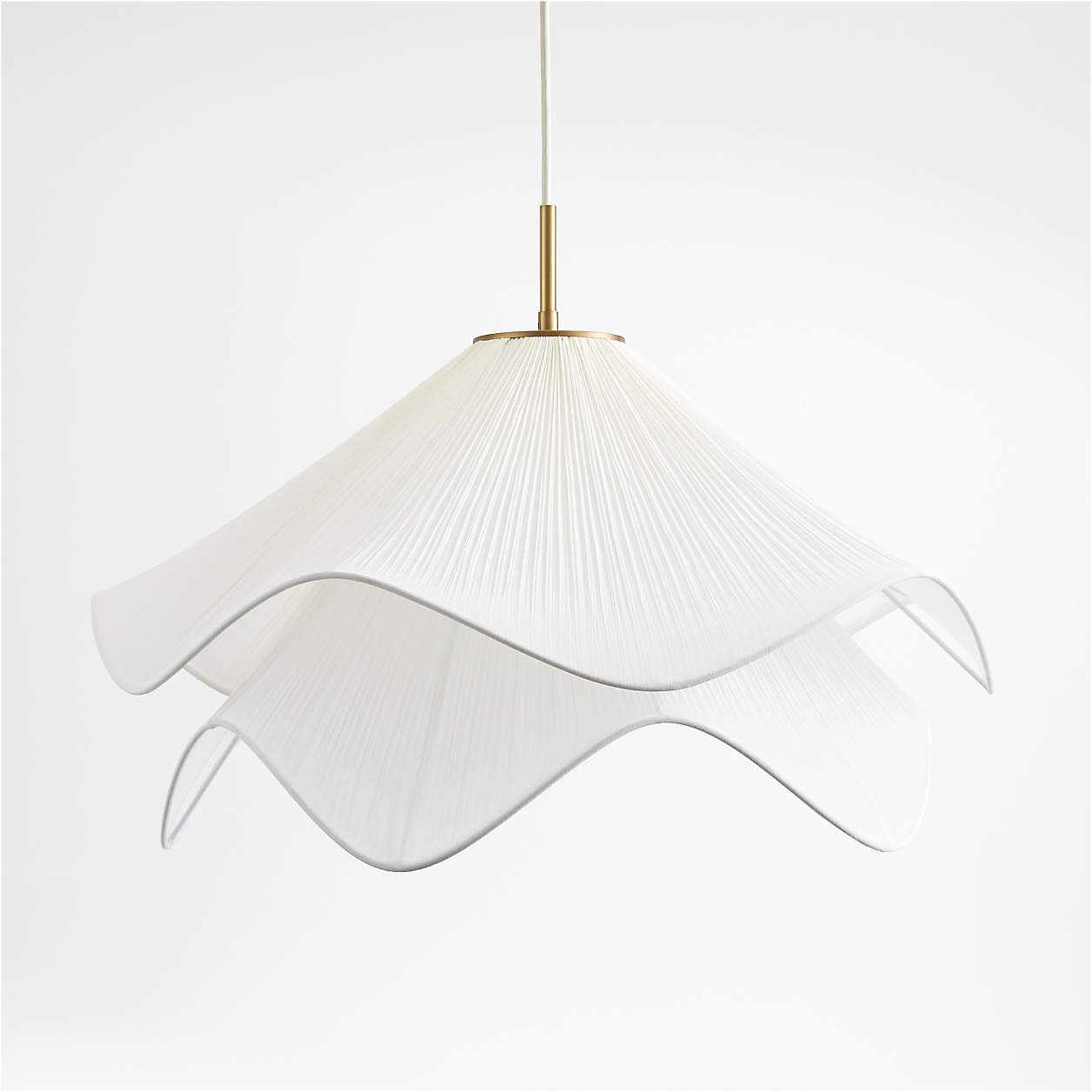 Crate & Barrel | Lia Pendant Light with Shade 30"