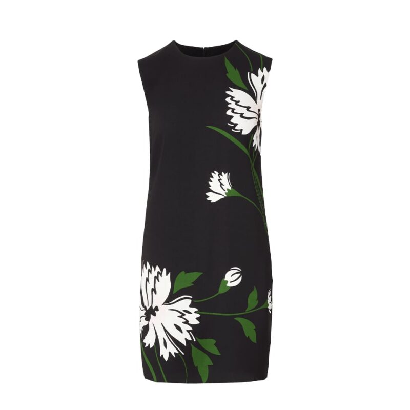 Cromwell Dress Black Multi Veronica Beard