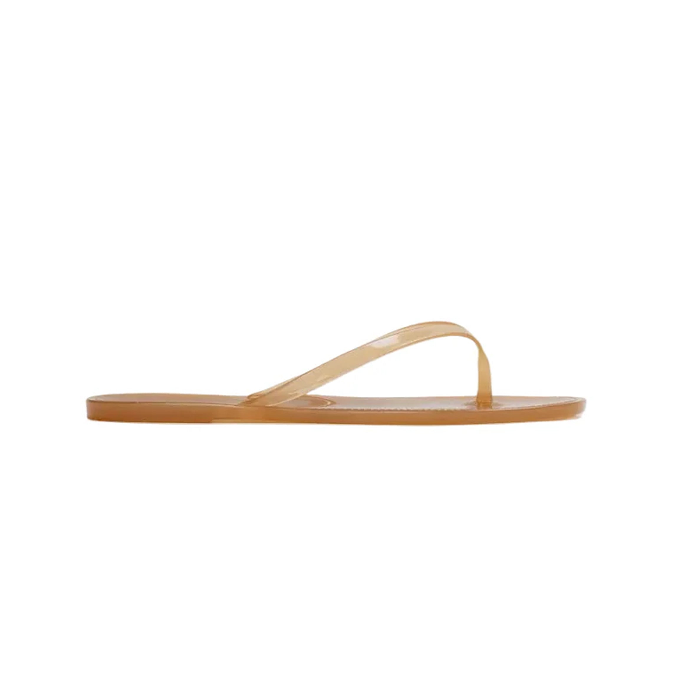 Crystal Sandal in Terracotta PVC Black Suede Studio