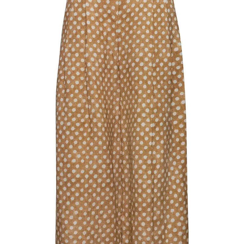 Cunningham Pant in Coconut Sand Dot Hunter bell