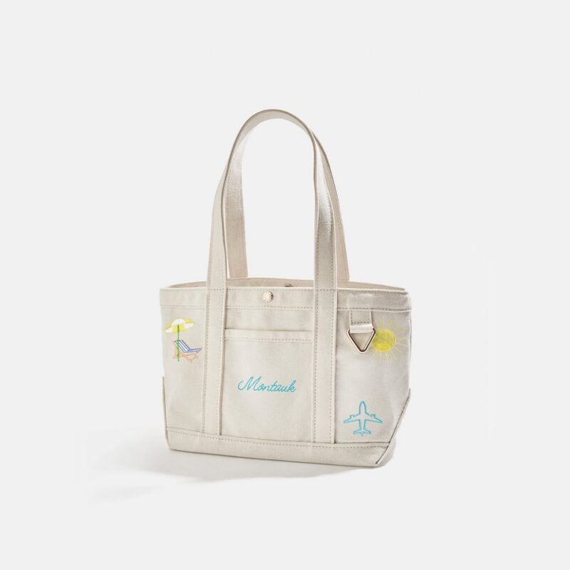 Custom Icon Tote - Natural BaubleBar
