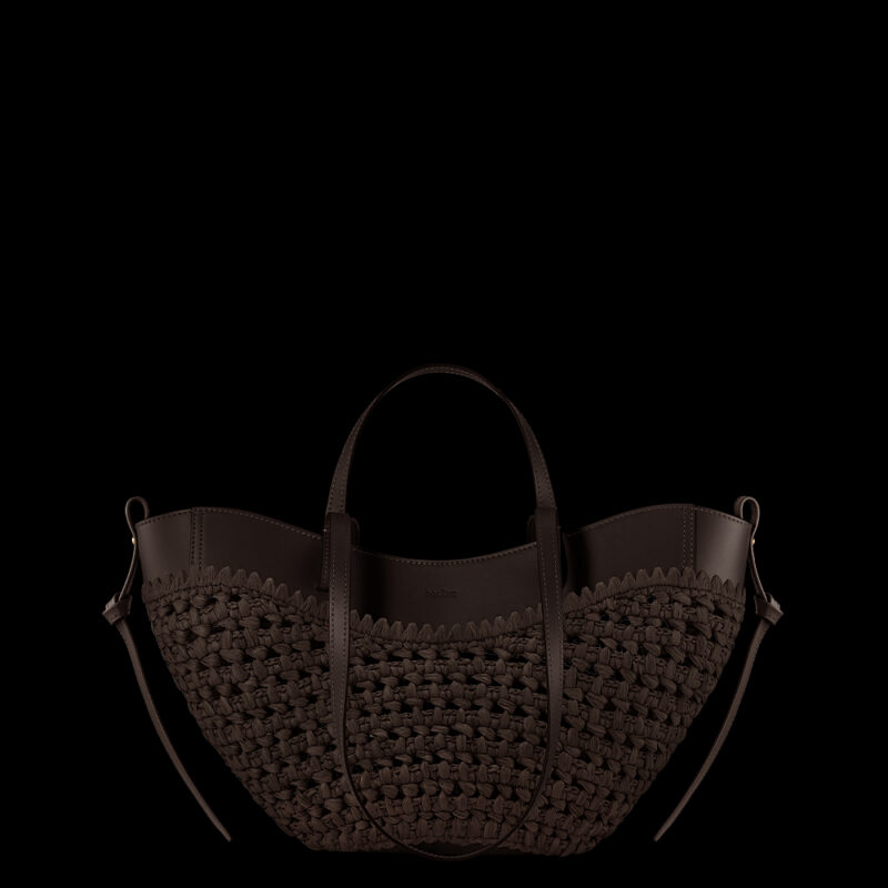 Cyme Mini - Raffia Ebony Polene