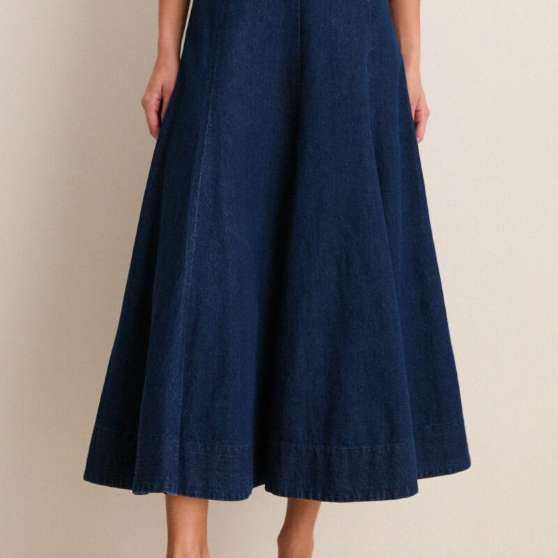 Dark Denim Brynn Skirt