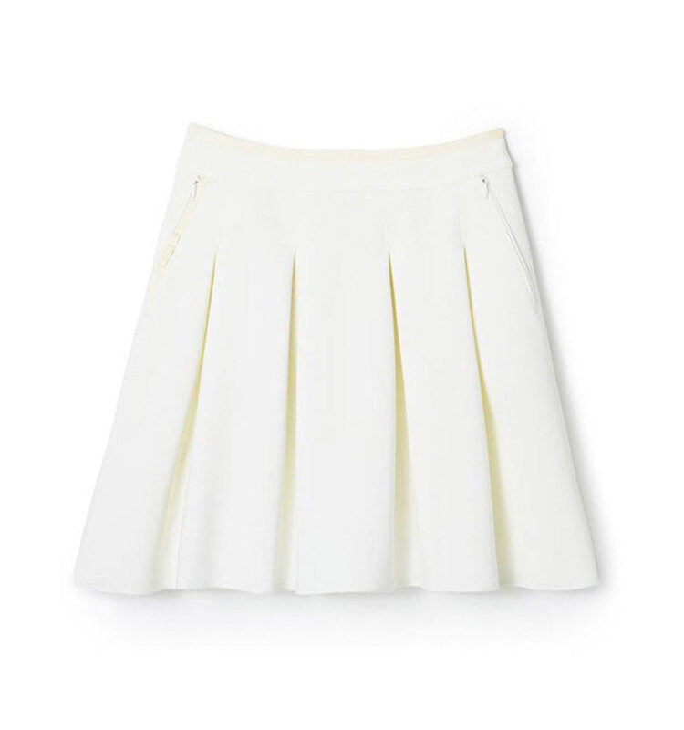 Darrow Boxpleat Skirt 18" HEDGE