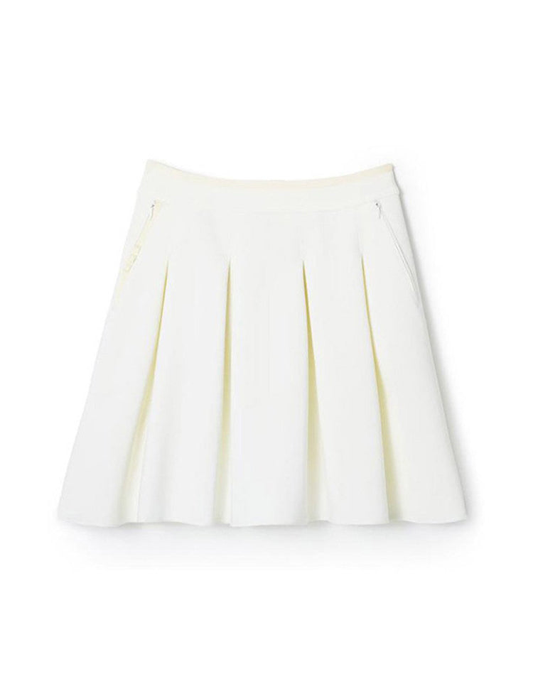 Darrow Boxpleat Skirt 18" HEDGE