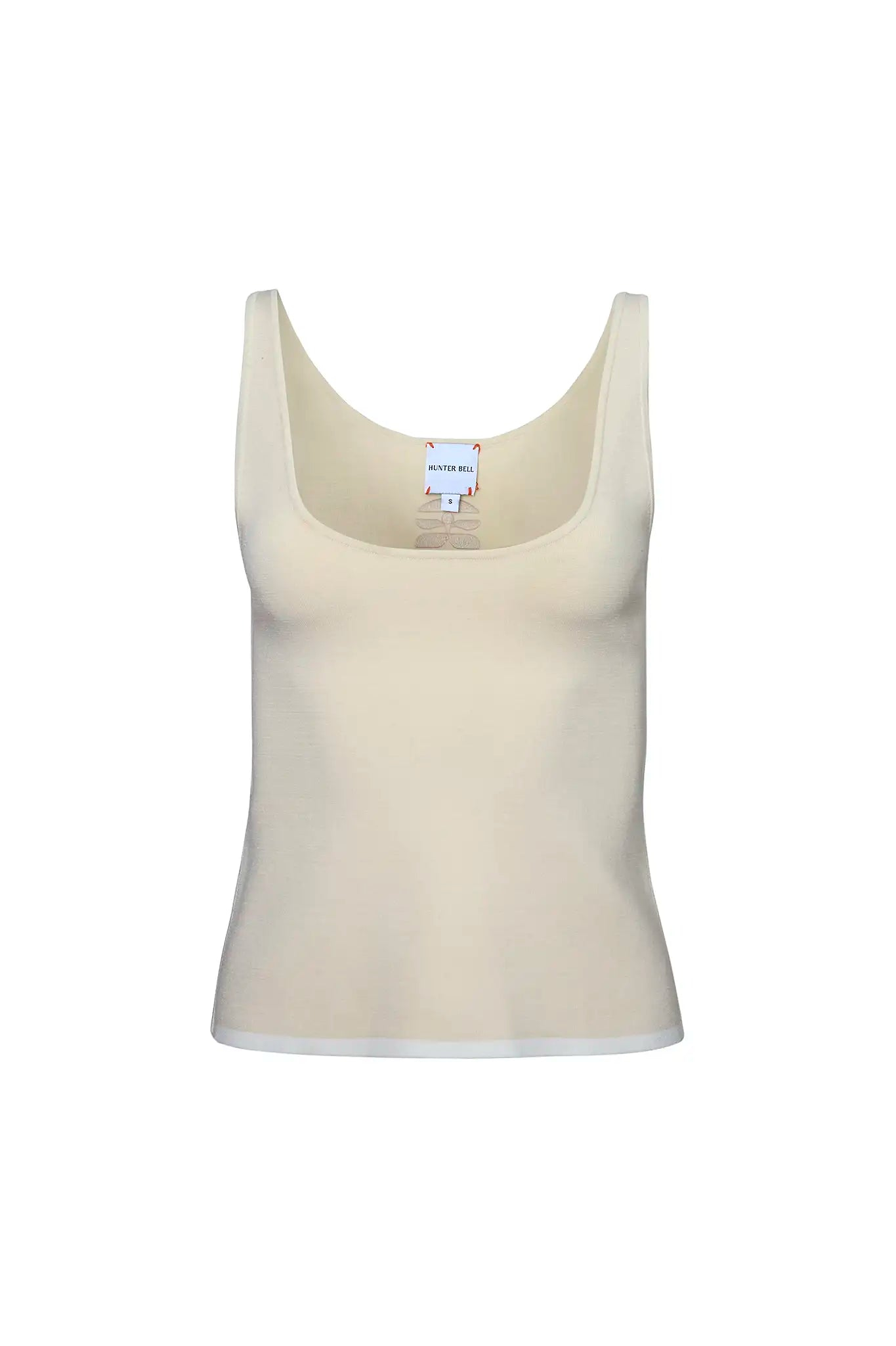 Davis Cami in Cream Hunter bell