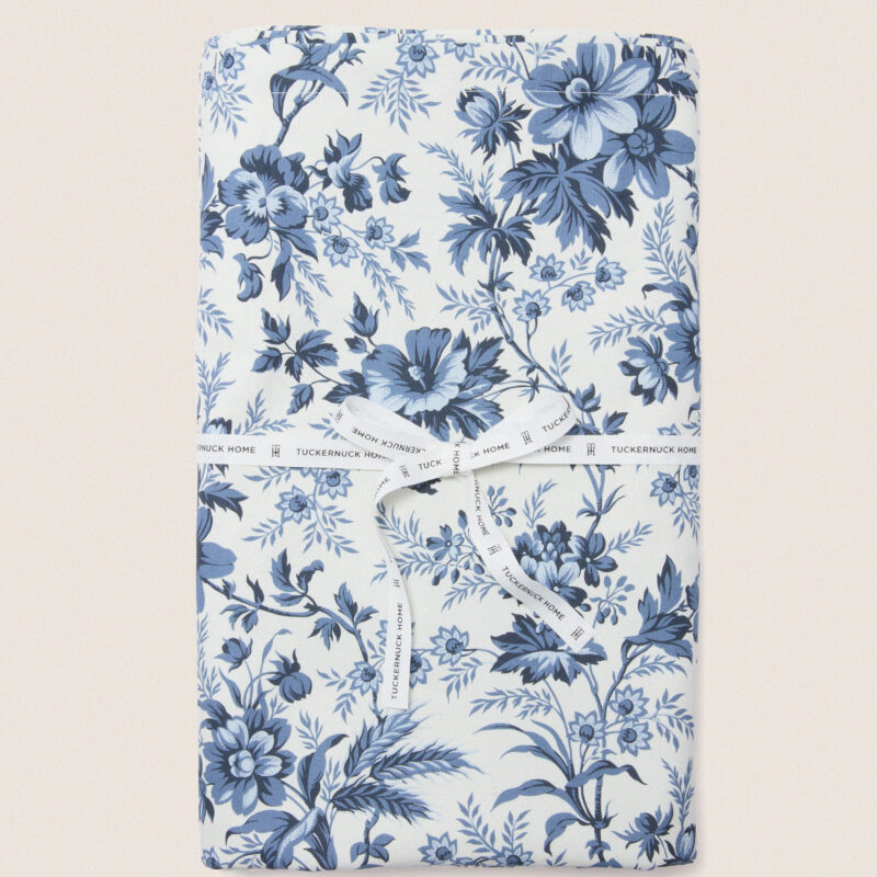 Delft Bloom Tablecloth Tuckernuck Home