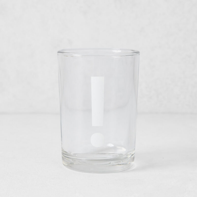 Diane Keaton + Hudson Grace Exclamation Point Everyday Wine Glass Libbey