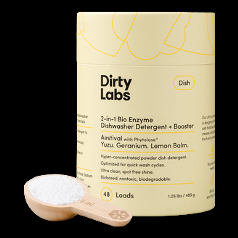 DIRTY LABS | 2-in-1 Bio Enzyme Dishwasher Detergent plus Booster Dirty Labs