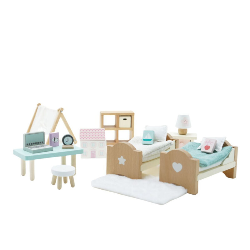 Dollhouse Children's Bedroom Set Le Toy Van