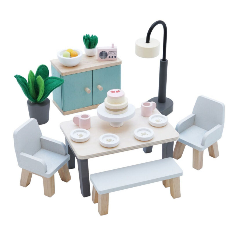 Dollhouse Dining Room Set Le Toy Van