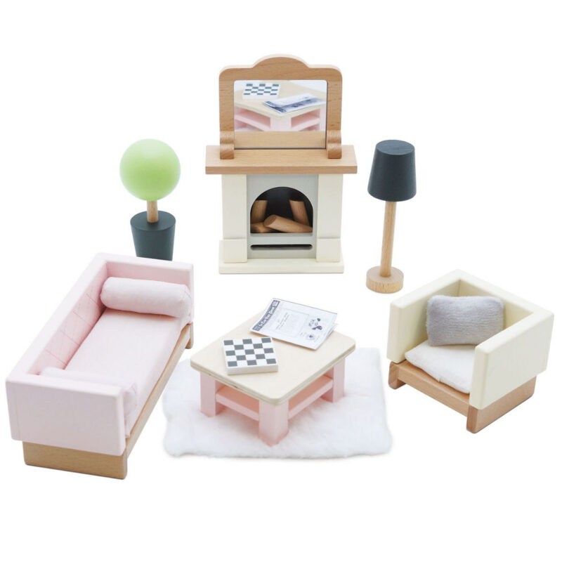 Dollhouse Living Room Set Le Toy Van