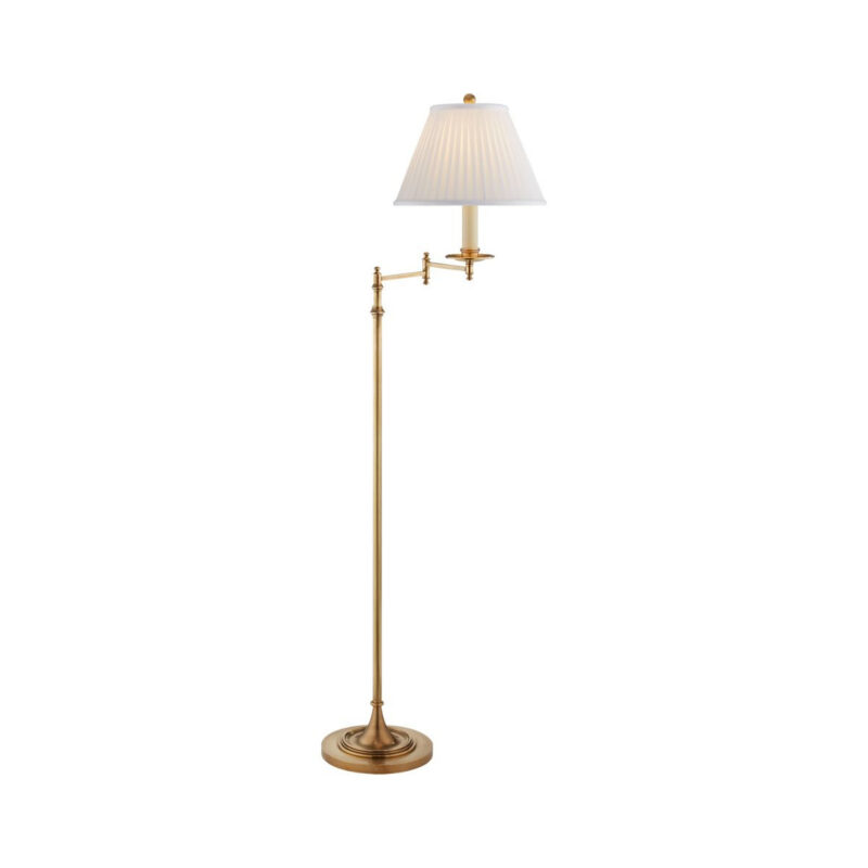 Dorchester Swing Arm Floor Lamp Visual Comfort