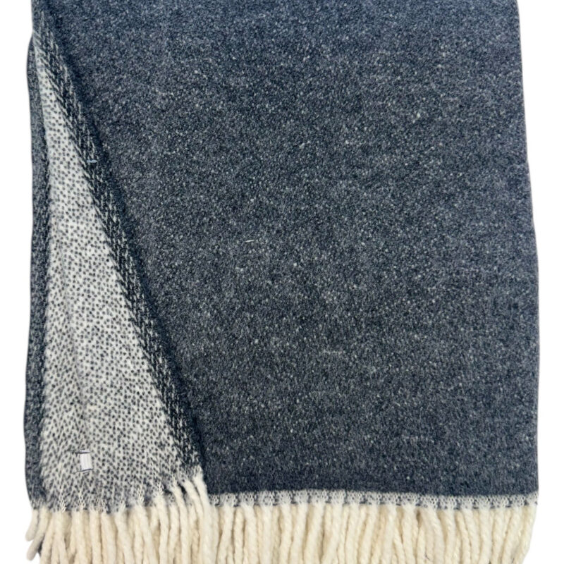 Double Face Solid Mini Chevron Throw A Soft Idea