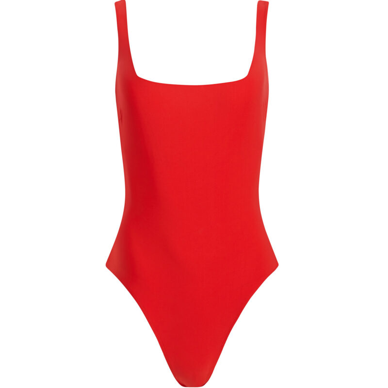 DreamSculpt Square Neck Tank in Hot Pepper Stylest