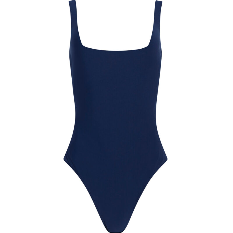 DreamSculpt Square Neck Tank in Navy Stylest
