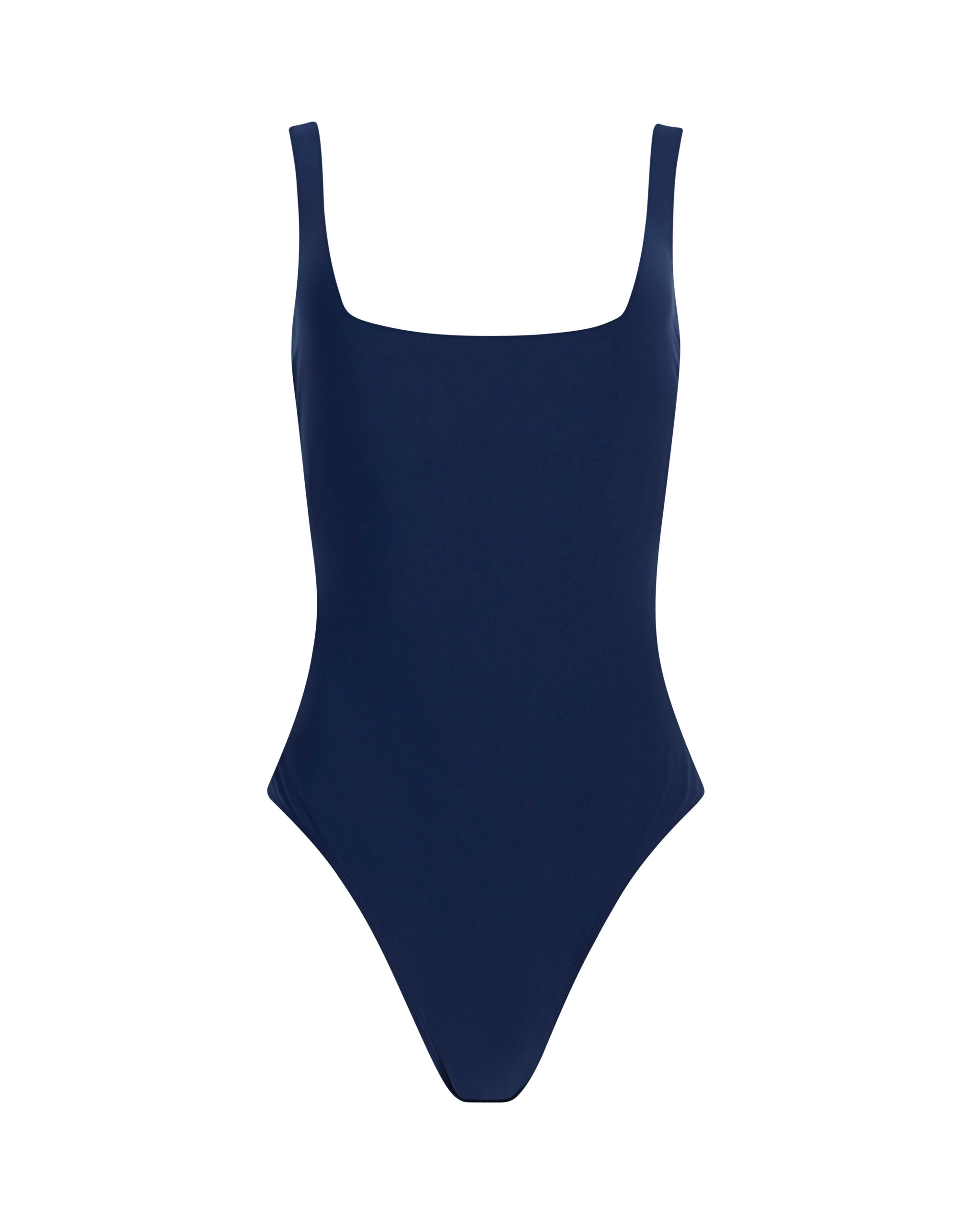 DreamSculpt Square Neck Tank in Navy Stylest