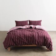 Duvet Cover - Mulberry / Aster Hommey