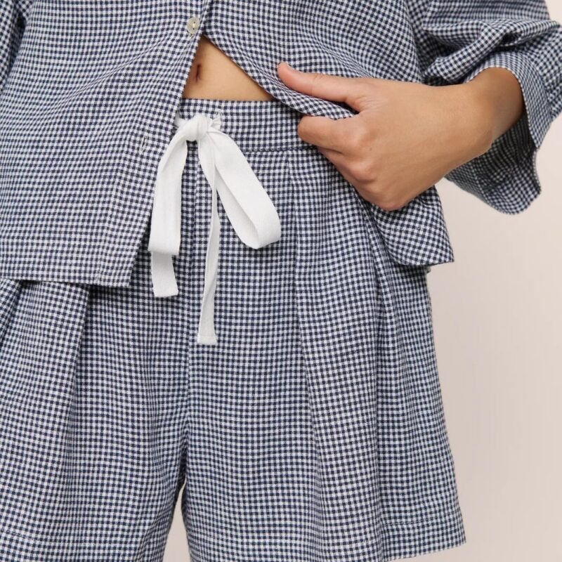EBERJEY | Linen Blend Relaxed Short