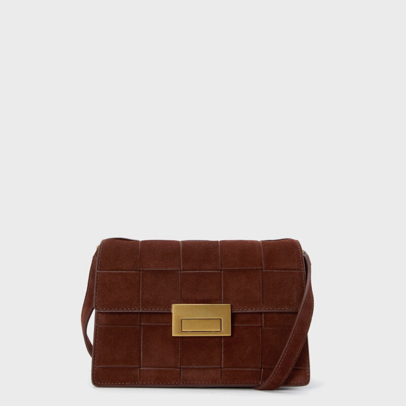 Espresso Suede Delphine Crossbody Loeffler Randall