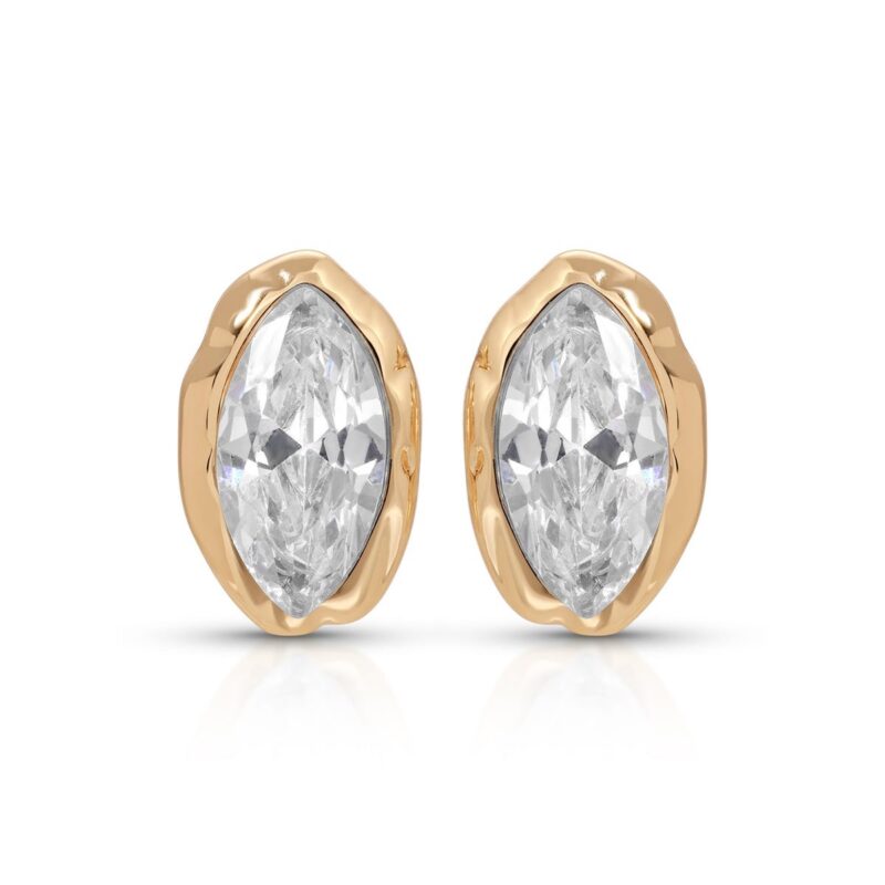 Ettika Crystal Luxe Mini Stud Earrings