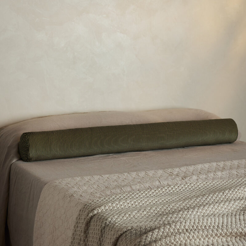 extra long striped bolster