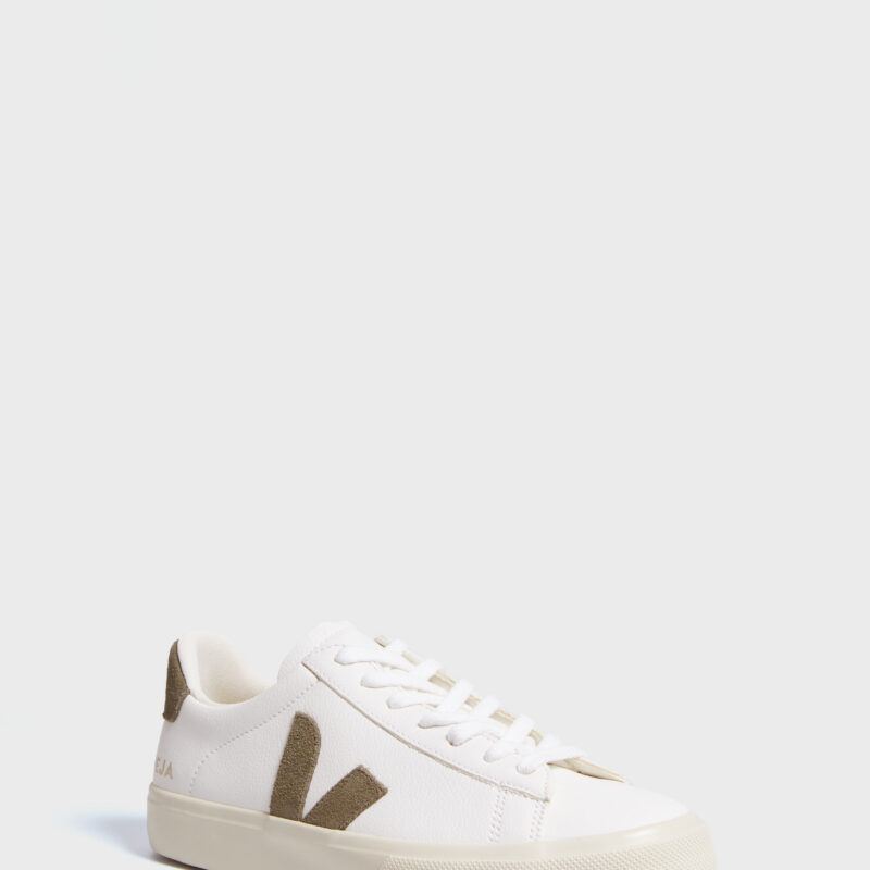 Extra White Kaki Campo Sneakers VEJA