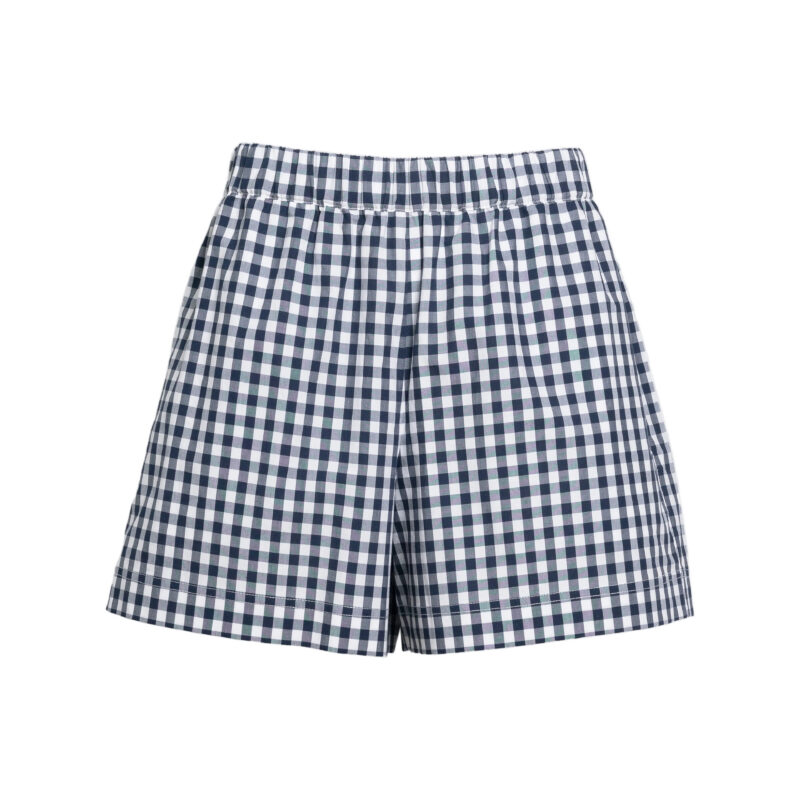 Fallon Short in Maritime Blue Multi Tanya Taylor
