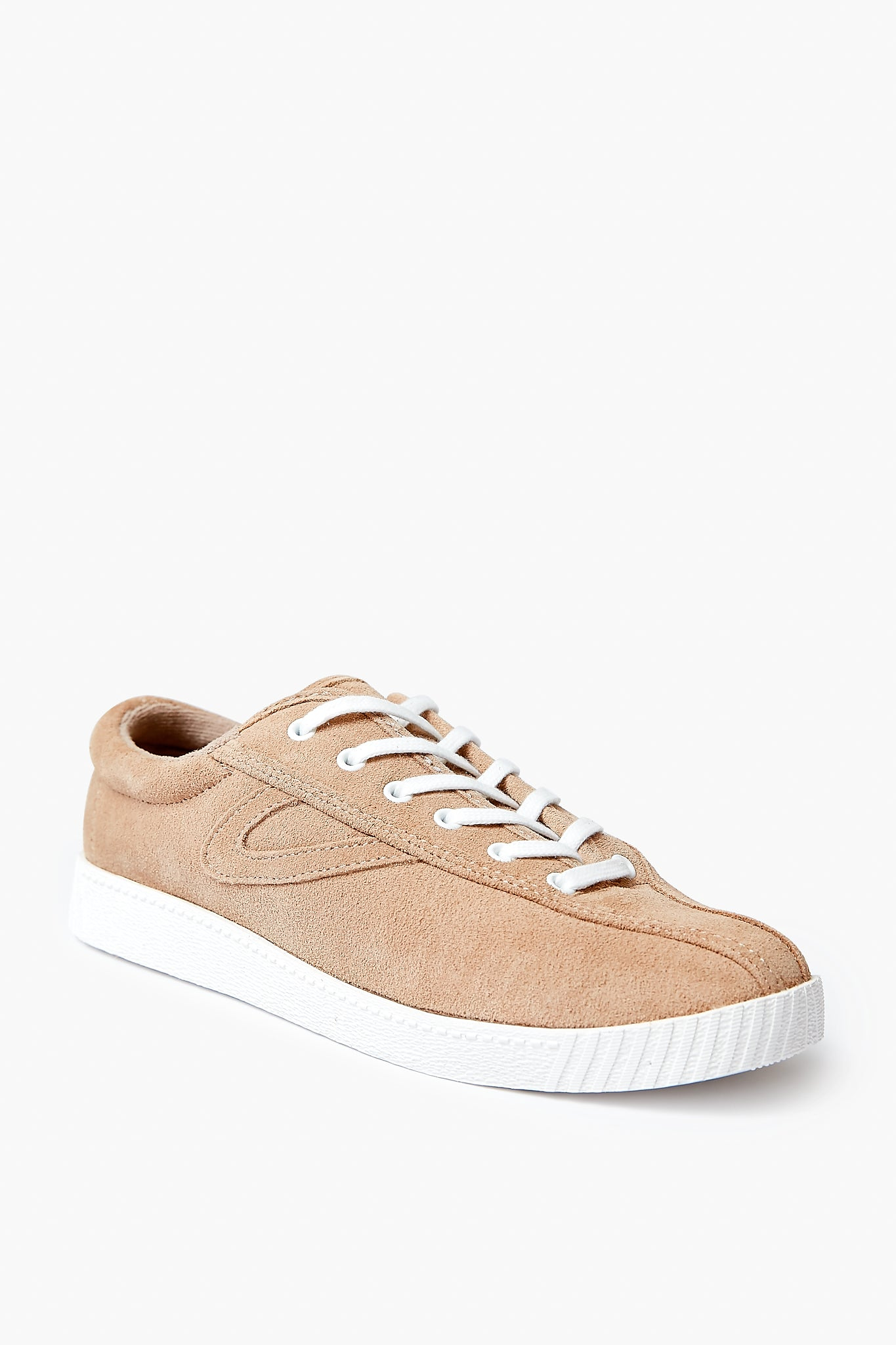 Faux Suede Beige Nylite Sneakers Tretorn