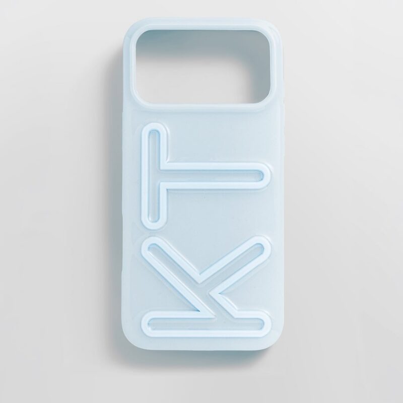 Fine Line Custom iPhone Case - Baby Blue/Baby Blue BaubleBar