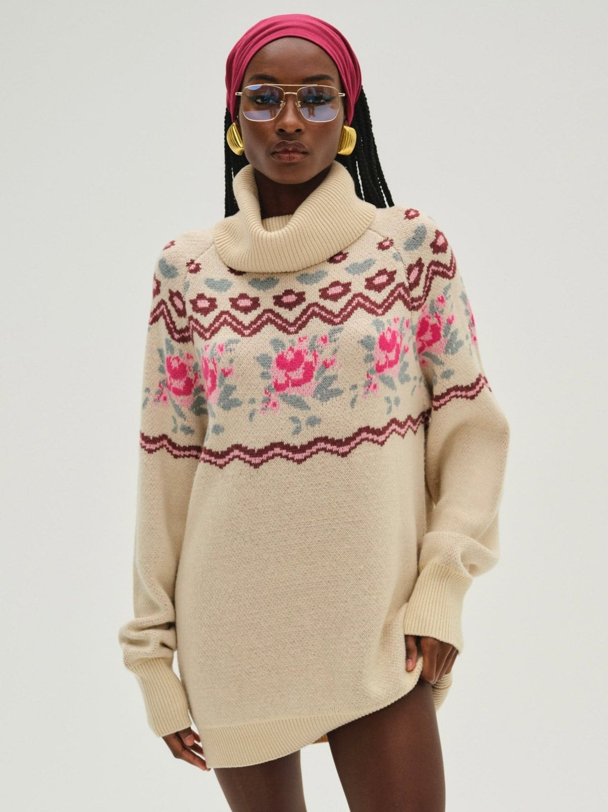 FOR LOVE & LEMONS | Ski Lodge Oversized Sweater