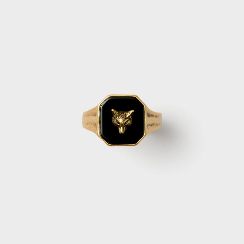 Foxhead Signet Napkin Rings Set of 4 Tuckernuck Home