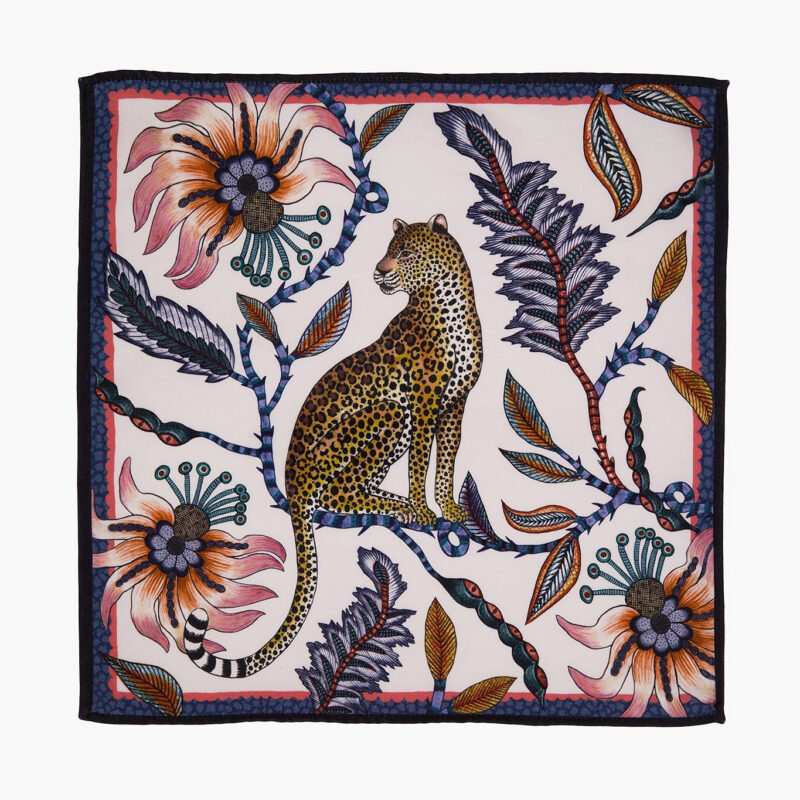 Frost Leopard Napkins (Set of 2) Ardmore Design